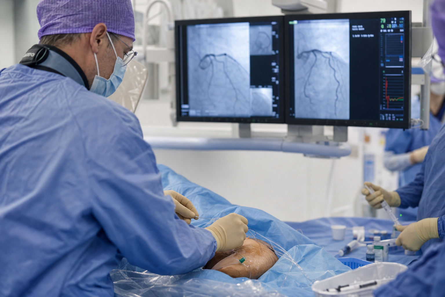 Dotterbehandeling PCI procedure