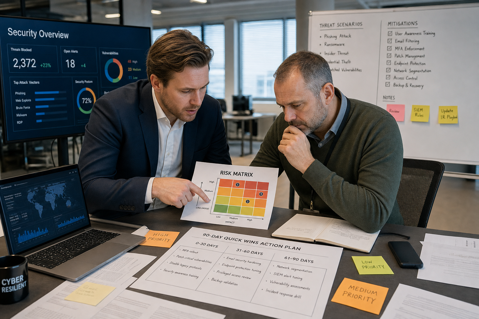 IT security risicoanalyse proces