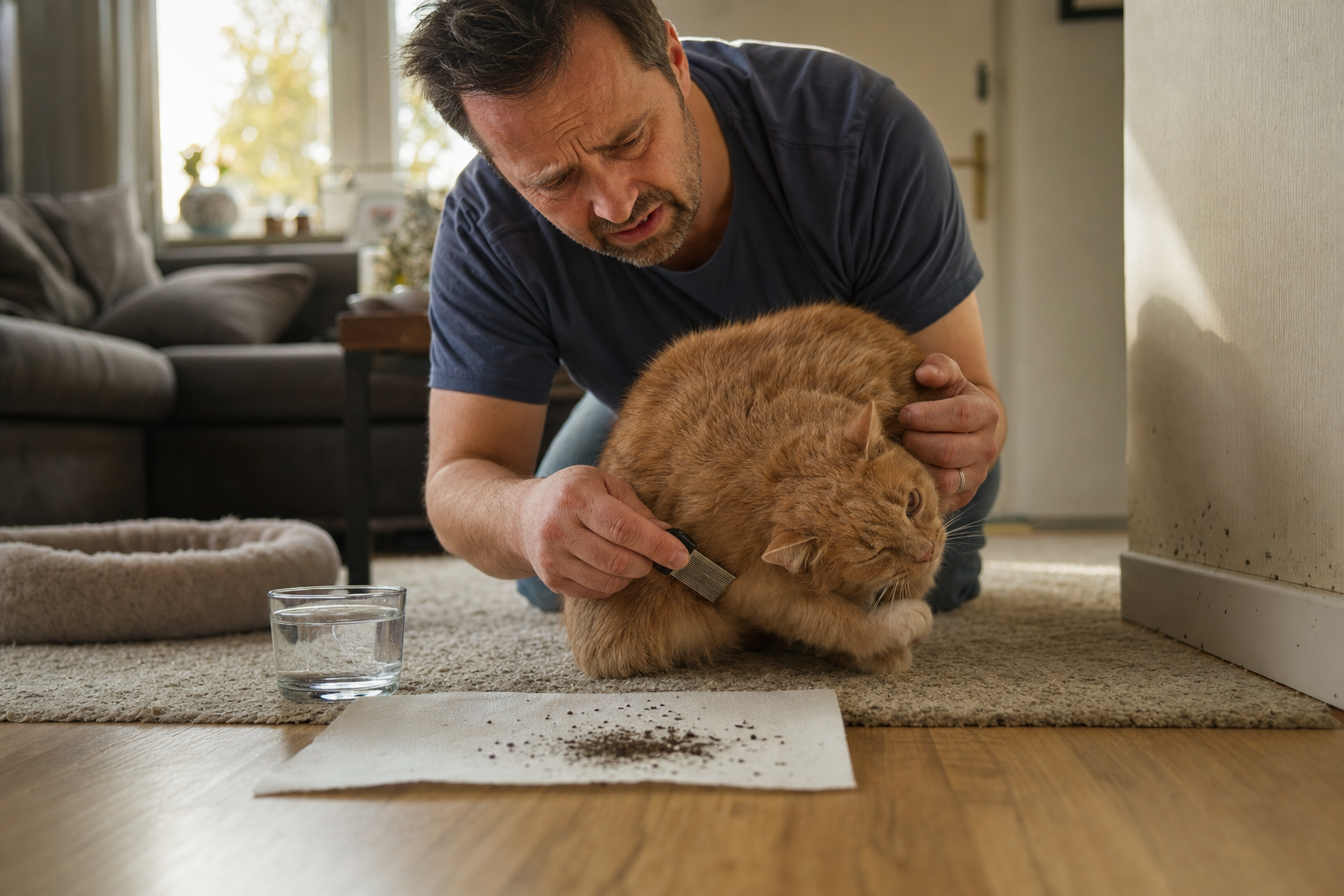 Vlooienplaag herkennen in huis